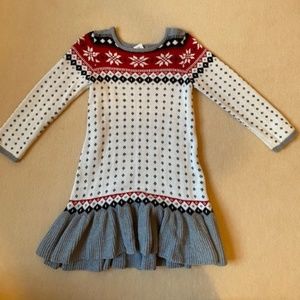 Girls Gymboree Sweater Dress